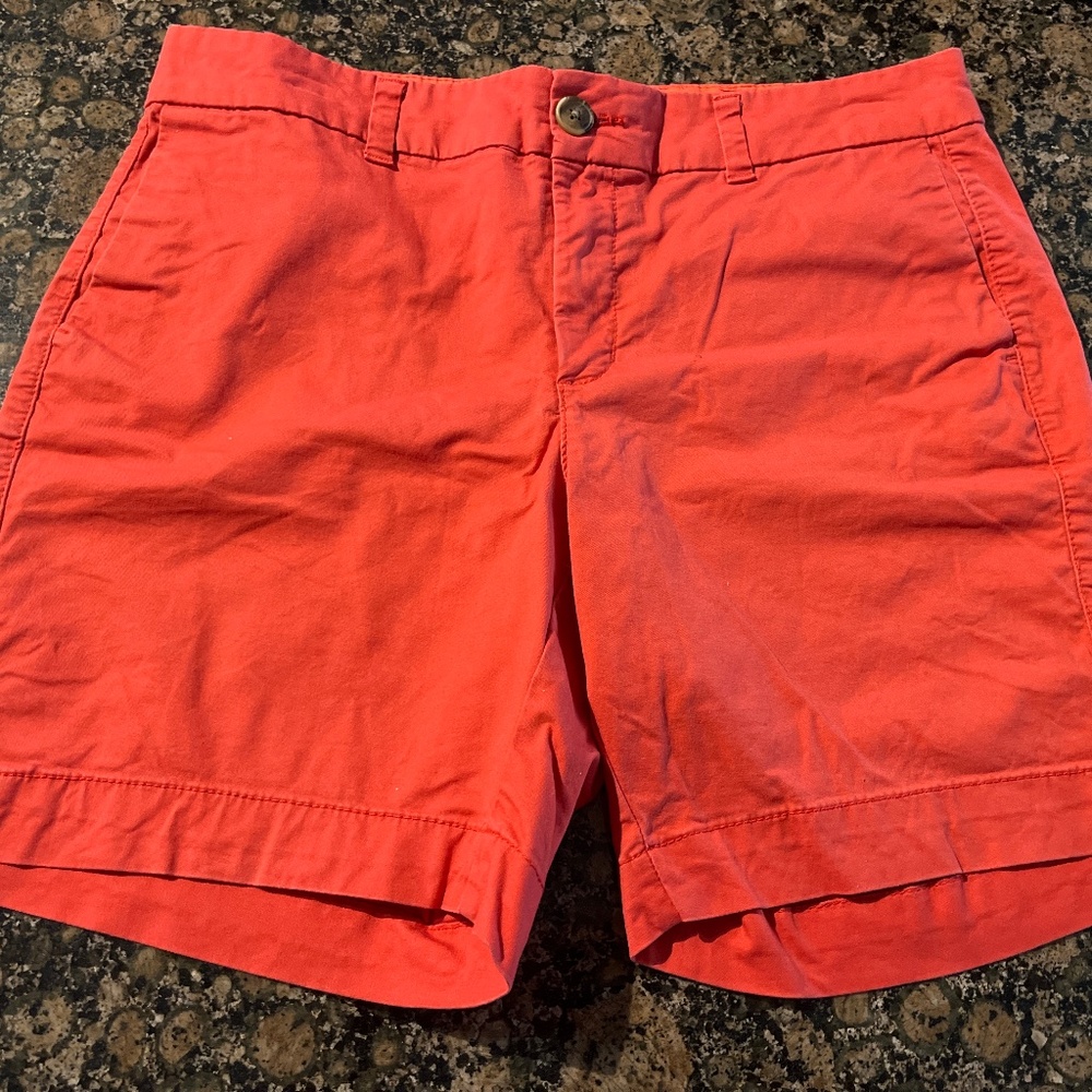 Old Navy Red Cotton Shorts